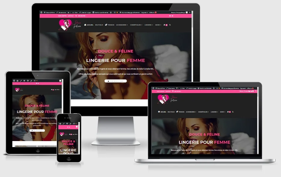 Douce et Féline boutique de lignerie femme